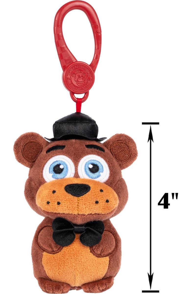 Five Nights At Freddy's Classic Freddy Keychain, Alternate, color, Multicolored