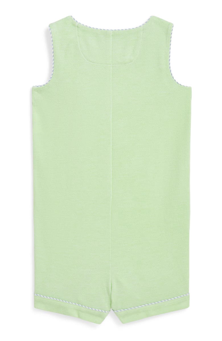 Ralph Lauren Cotton Oxford Romper, Alternate, color, 