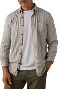 Faherty Coastline Knit Button-Down Shirt