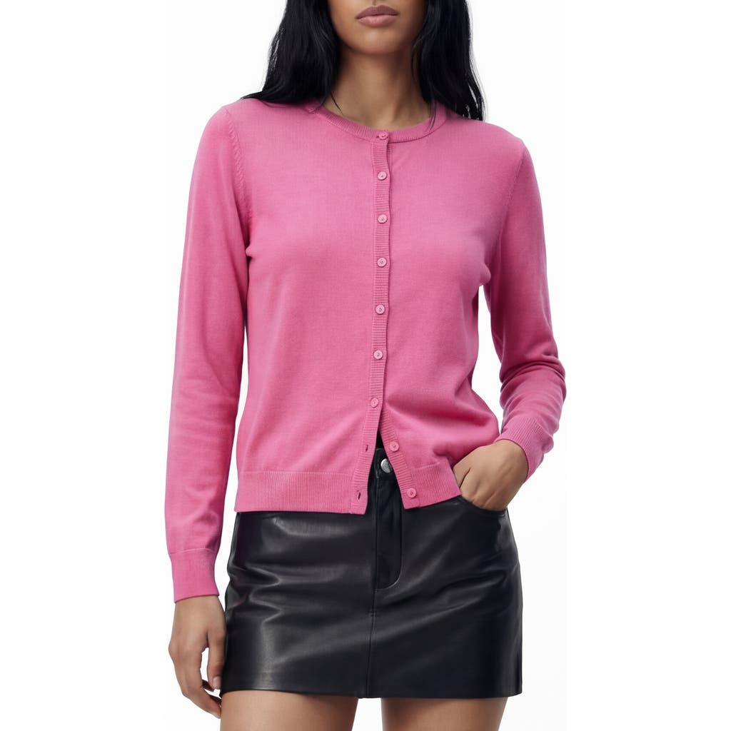 By Design Lightweight Garden Cardigan In Pink