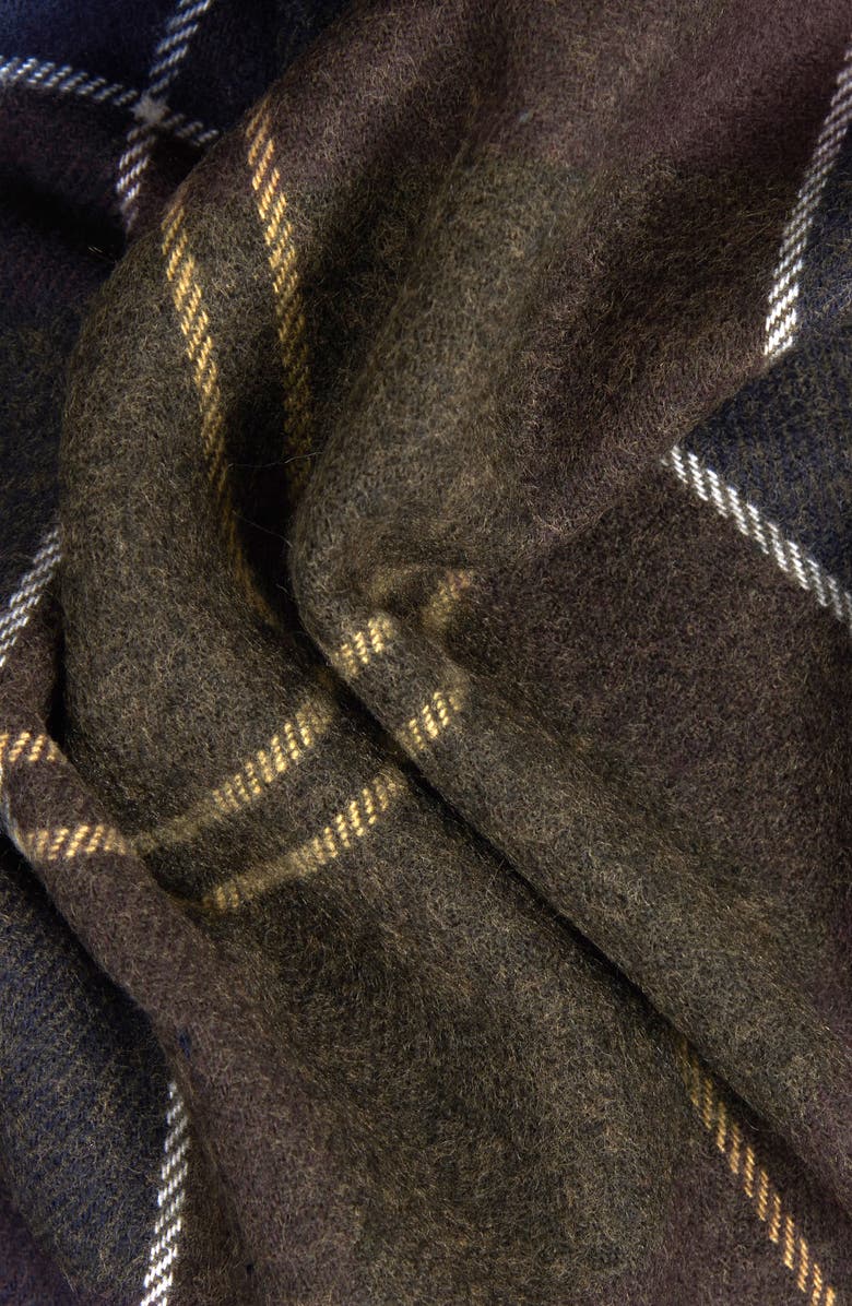 Barbour Galingale Tartan Scarf, Alternate, color, Classic
