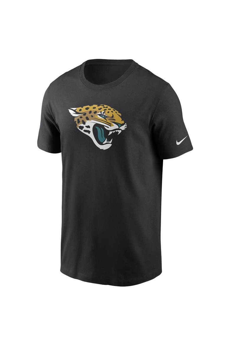Men's Nike Black Jacksonville Jaguars Primary Logo T-Shirt, Alternate, color, Black