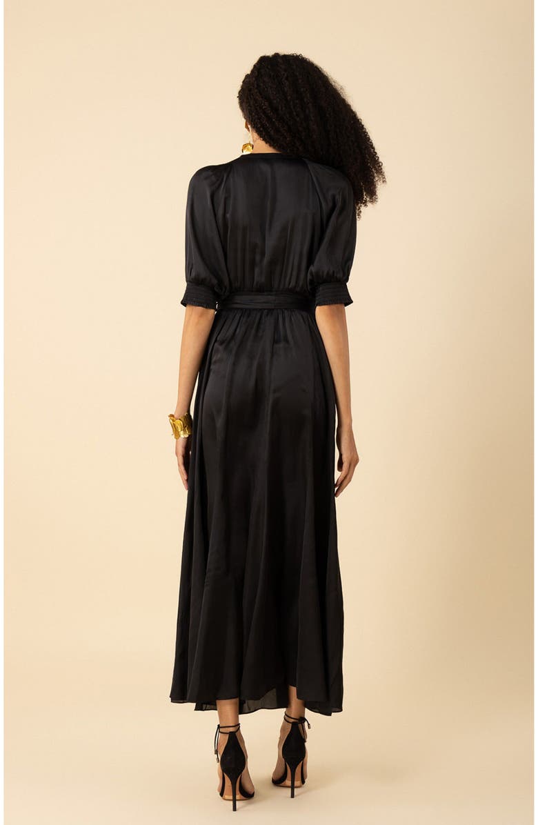 Hale Bob Estella Charmeuse Dress, Alternate, color, 