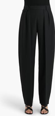 Khaite Dugan Pleated Wool Pants