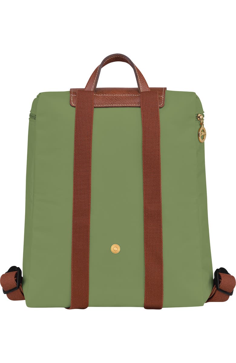 Longchamp Le Pliage Nylon Canvas Backpack, Alternate, color, Lichen