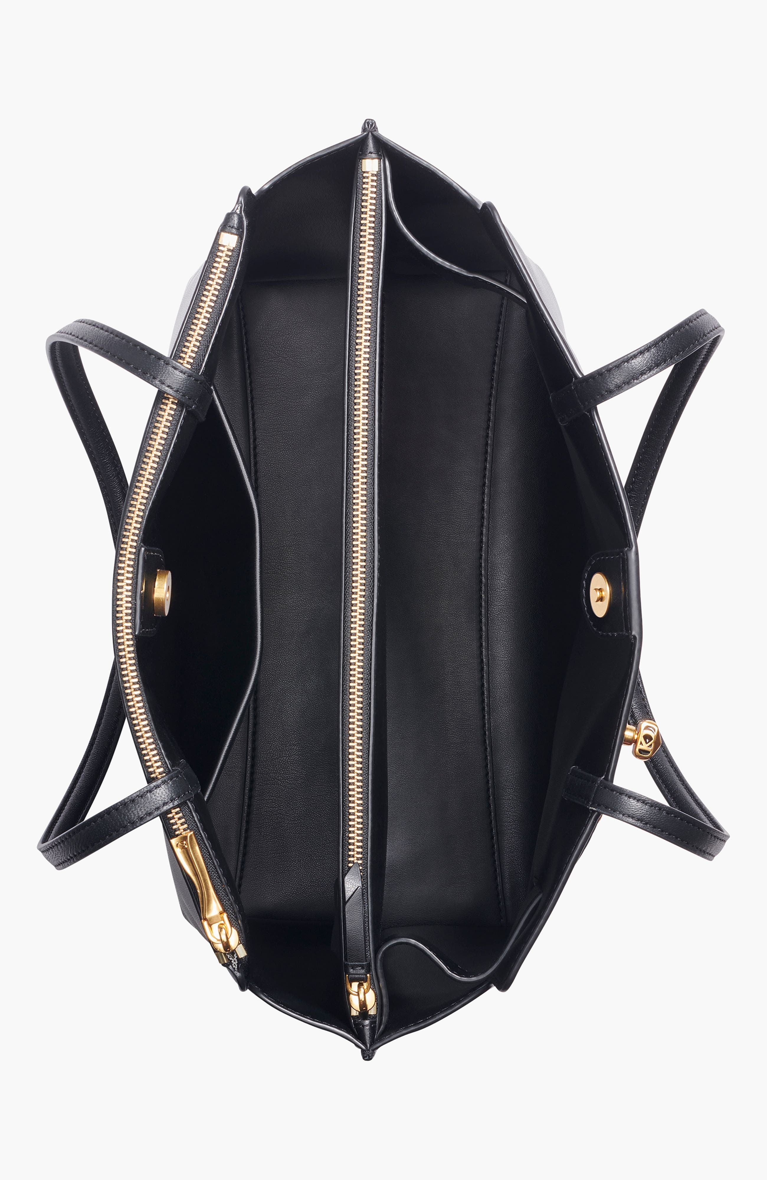 Donna Karan New York Bridgehampton Tote, Alternate, color, Blk/Gold