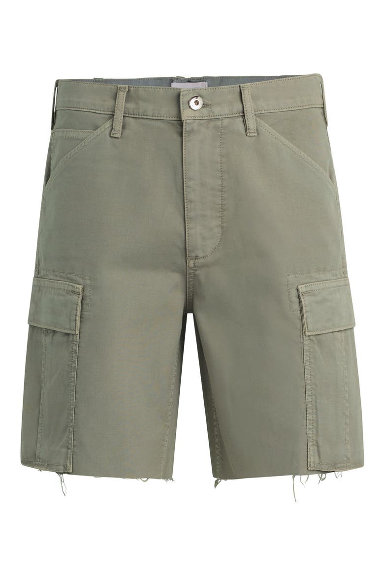 McArthur Raw Hem Cargo Shorts, Alternate, color, SEAGRASS