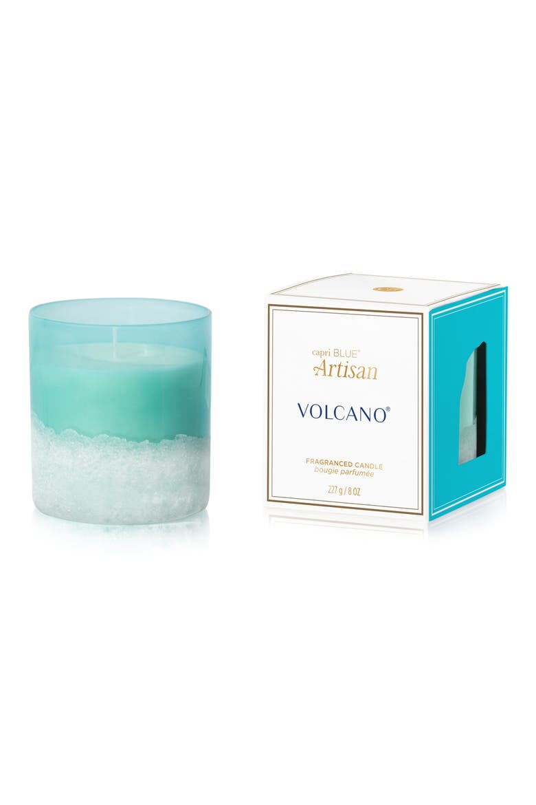Luce d'Amalfi Boxed Tumbler Candle, Main, color, TURQUOISE