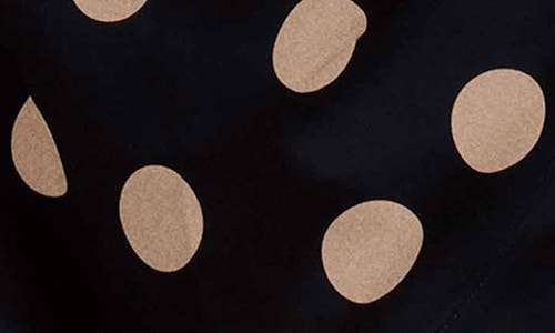 Foxcroft Salina Polka Dot Cotton Wrap Top
