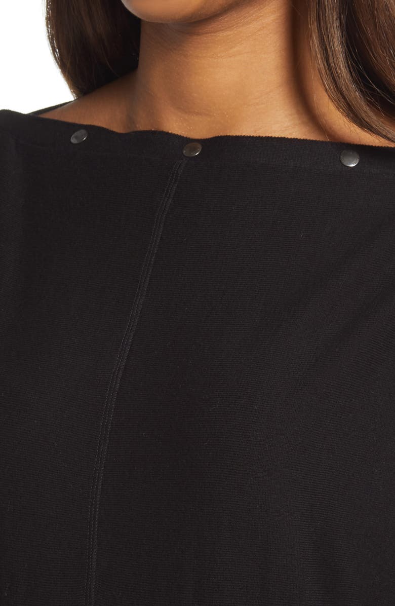 AllSaints Elle Sweater, Alternate, color, Blackdnu