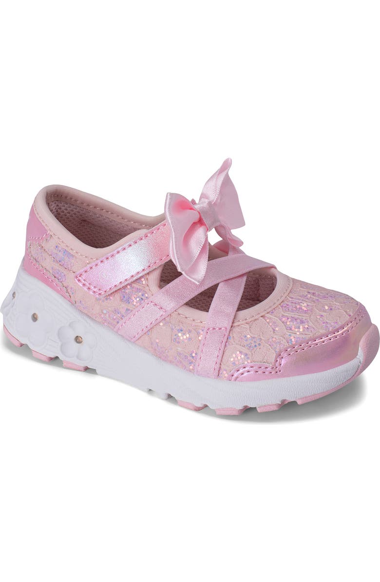 Stride Rite Kids' Light Up Flora Sneaker, Main, color, Blush