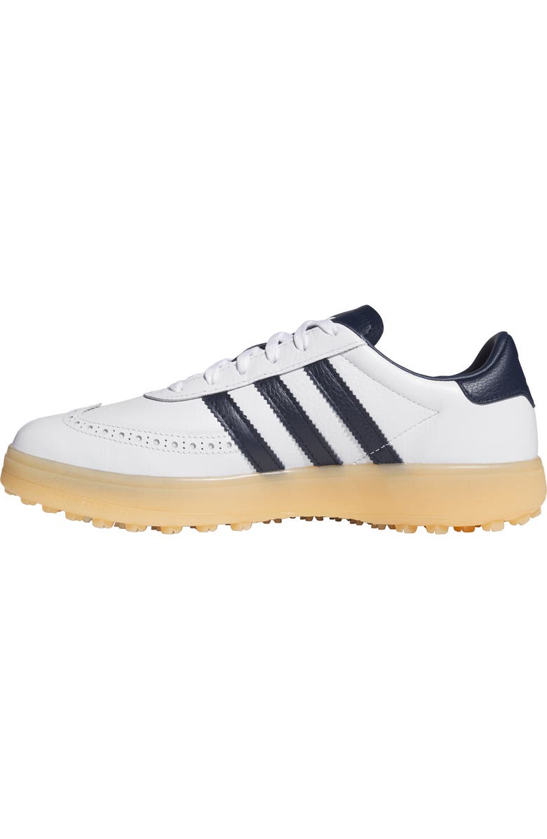 adidas Course Cup Spikeless Golf Sneaker, Alternate, color, White/ Indigo/ Gum