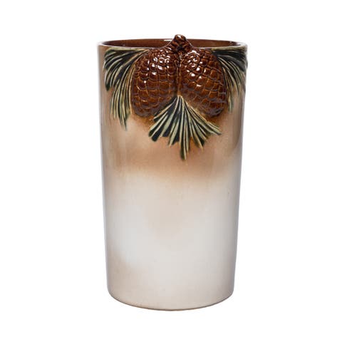 Pinecone Decorative Container