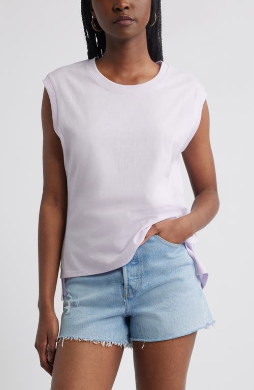 Shop Treasure & Bond Pleat Back Cotton Muscle Tank