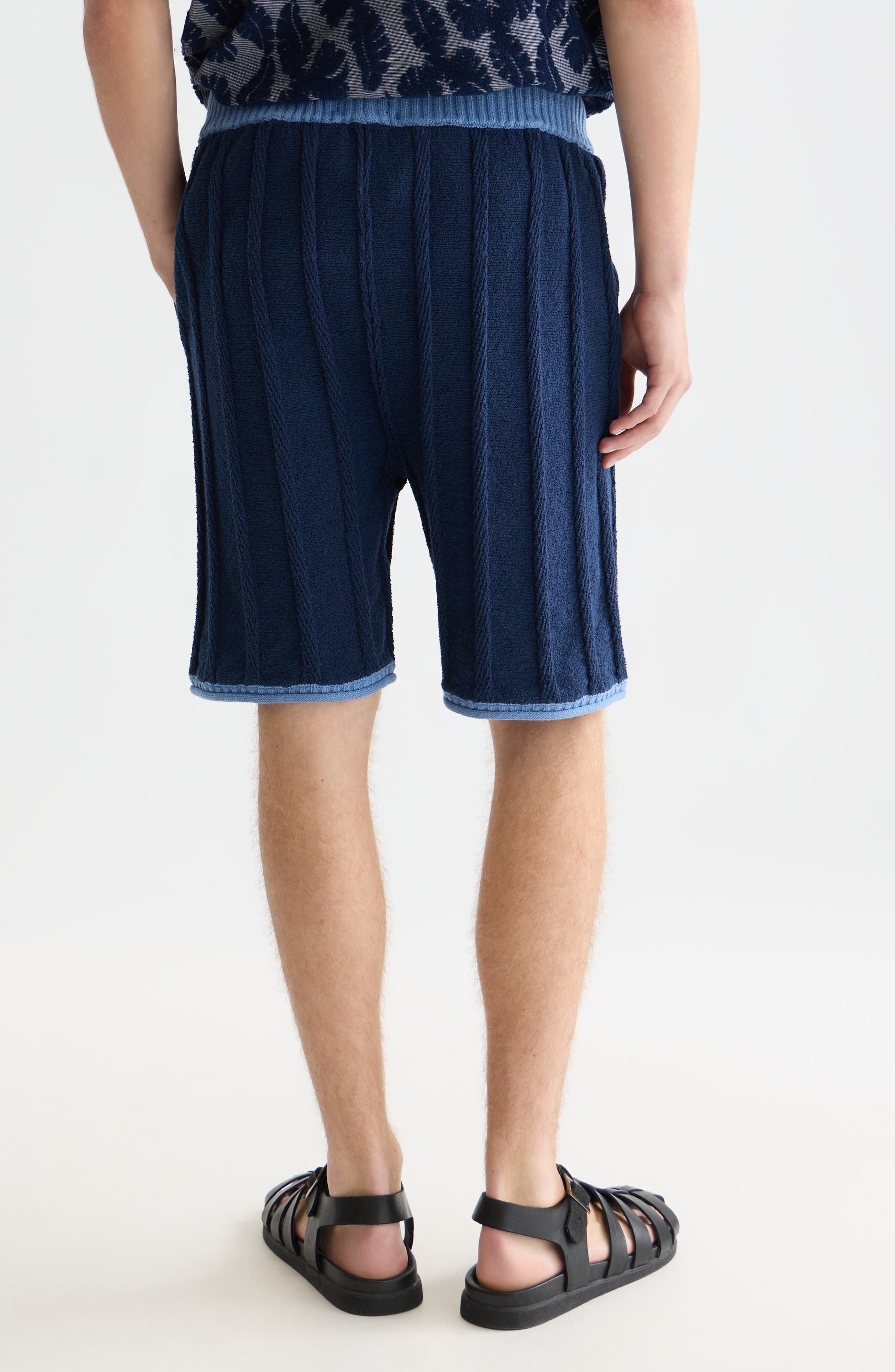 Structured Knit Shorts - image 2