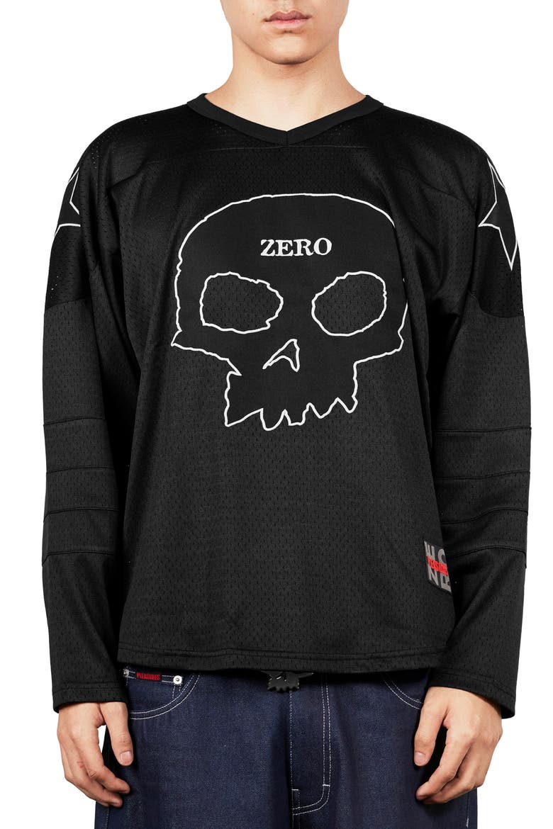 X Zero Skateboards Jamie Mesh Hockey Jersey (Men) | Nordstrom