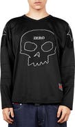 PLEASURES X Zero Skateboards Jamie Mesh Hockey Jersey