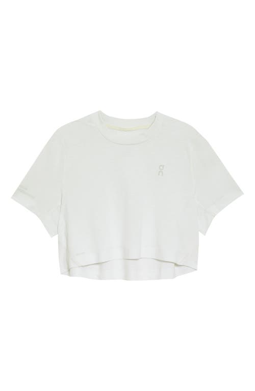 On Train-t Crop Top In White
