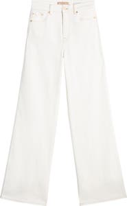 7 For All Mankind Lotta High Waist Wide Leg Jeans