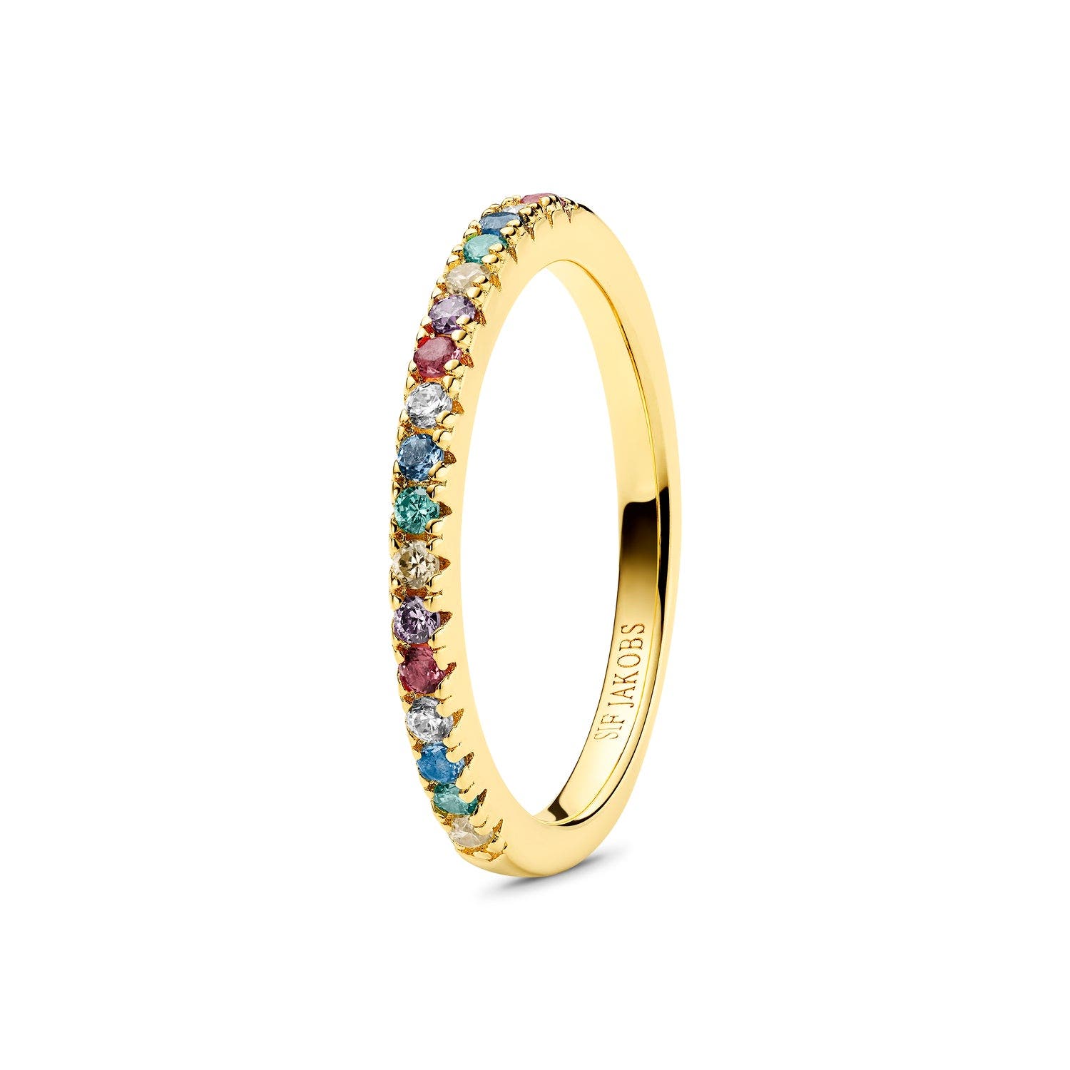 18k Gold Plated / Rainbow