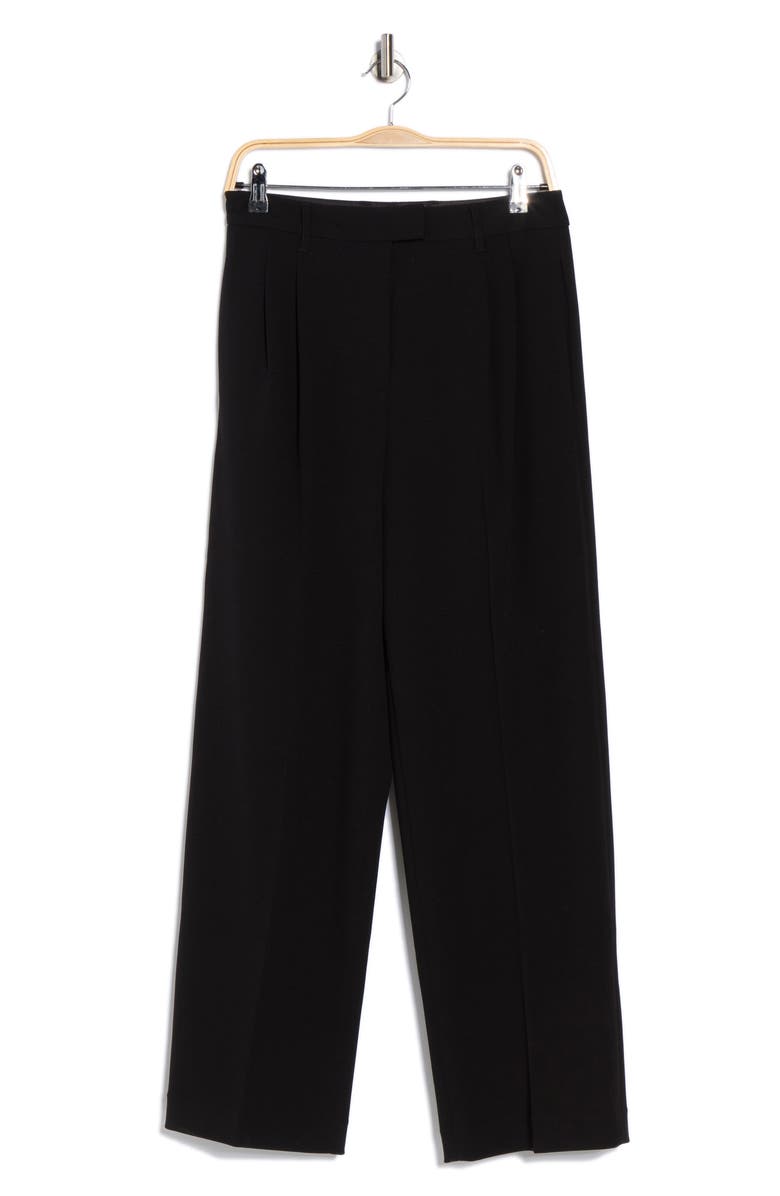 rag & bone Marianna Ponte Pants, Alternate, color, Black
