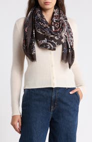Vince Camuto Paisley Copenhagen Square Scarf
