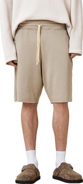 AllSaints Helix Straight Fit Cotton Blend Sweat Shorts