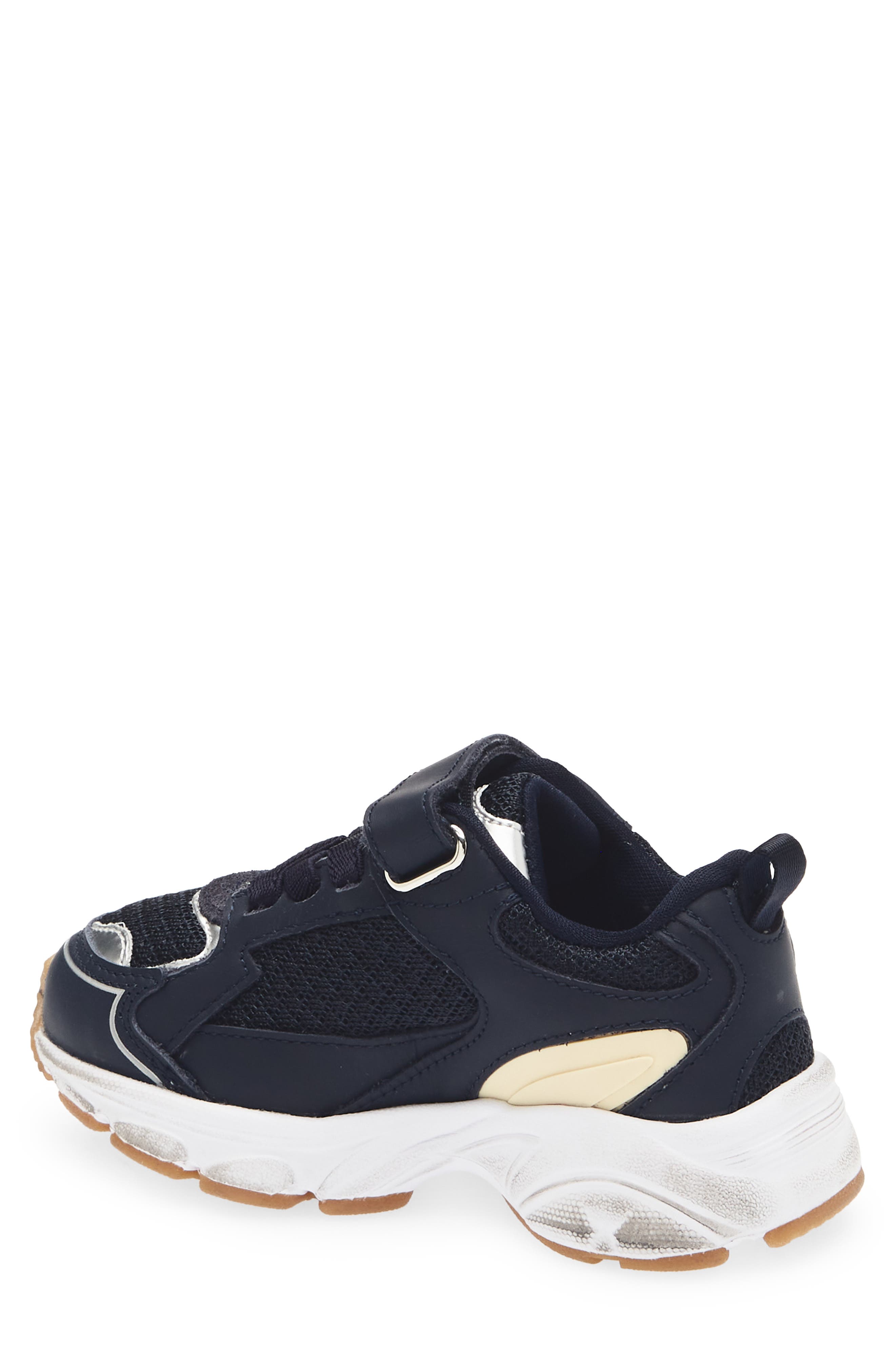 Golden Goose Kids' Lightstar Sneaker, Alternate, color, Navy/ Silver/ Gray/ Yellow