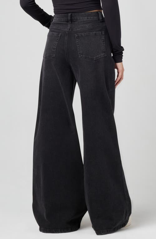 Florence By Mills Wide Leg Jeans In Black