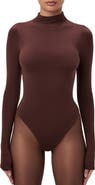 Naked Wardrobe Naked Long Sleeve Bodysuit