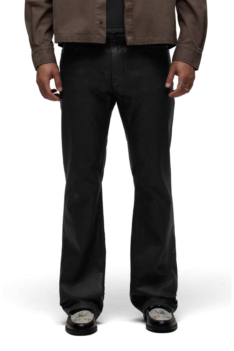 Walker Coated Kick Flare Jeans, Main, color, COATED PHANTOM