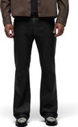 Hudson Jeans Walker Coated Kick Flare Jeans
