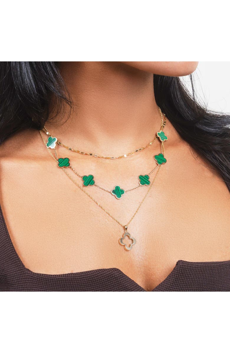 The Lovery Fine Jewelry Gold Mirror Chain Necklace, Alternate, color, Yellow Gold