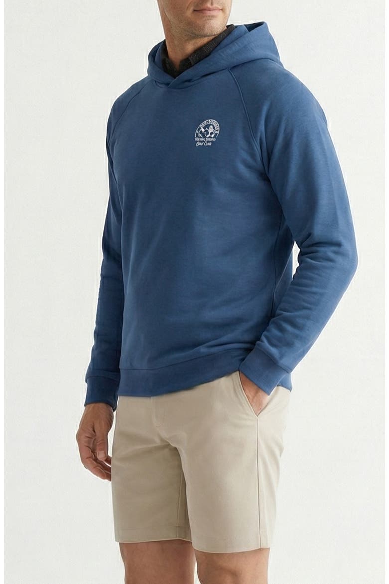 Neoprene Golf Hoodie, Alternate, color, SEA