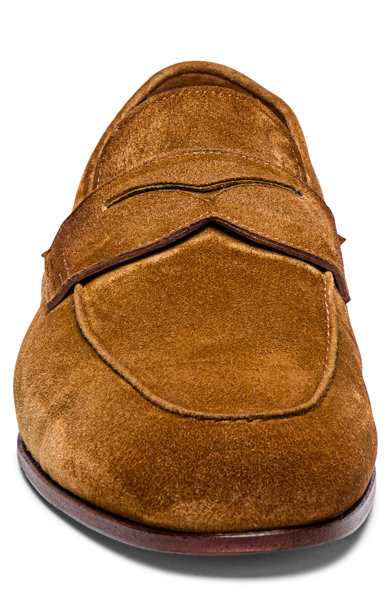 Carlos Penny Loafer, Alternate, color, LIGHT BROWN-C39