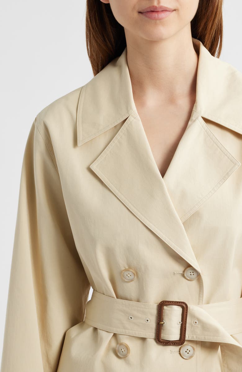 FRAME The Uniform Short Trench Coat, Alternate, color,