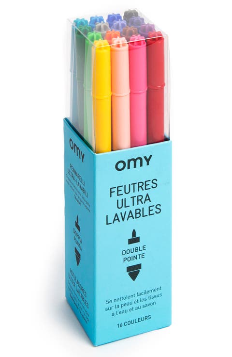 16 washable markers