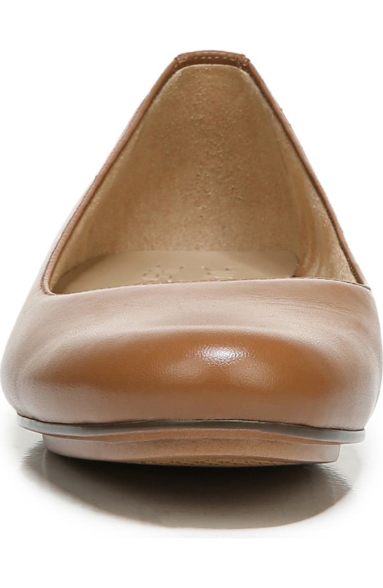 Naturalizer True Colors Maxwell Flat, Alternate, color, English Tea Leather