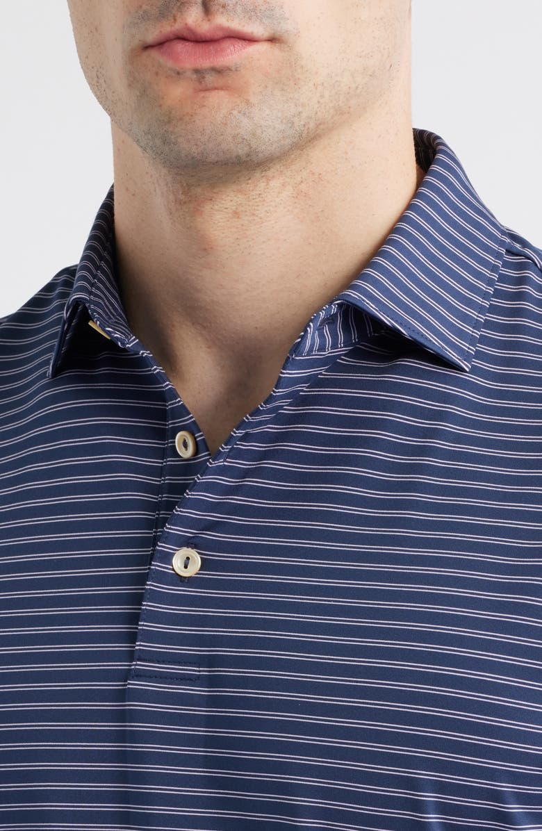 Peter Millar Eden Performance Jersey Polo, Alternate, color, Navy