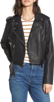 Levi's® Faux Leather Fashion Belted Moto Jacket