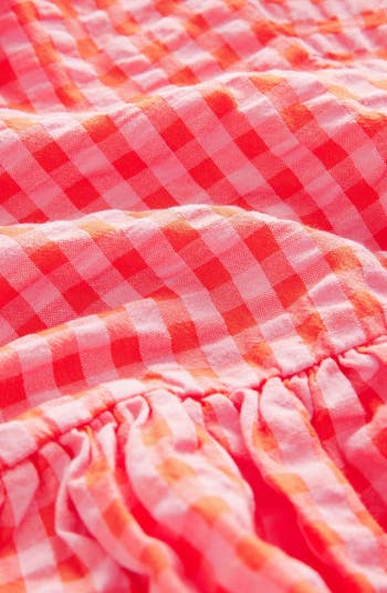 Kids' Gingham Cotton Button-Up Shirt