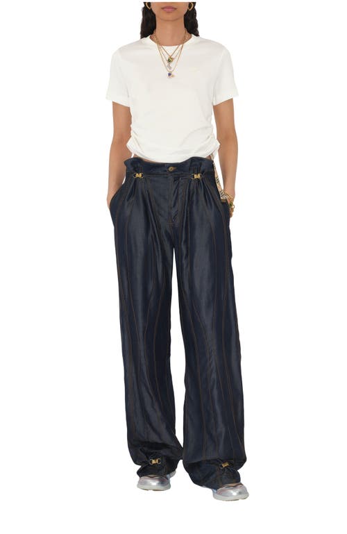 BURBERRY BURBERRY PANELLED DENIM TROUSERS 