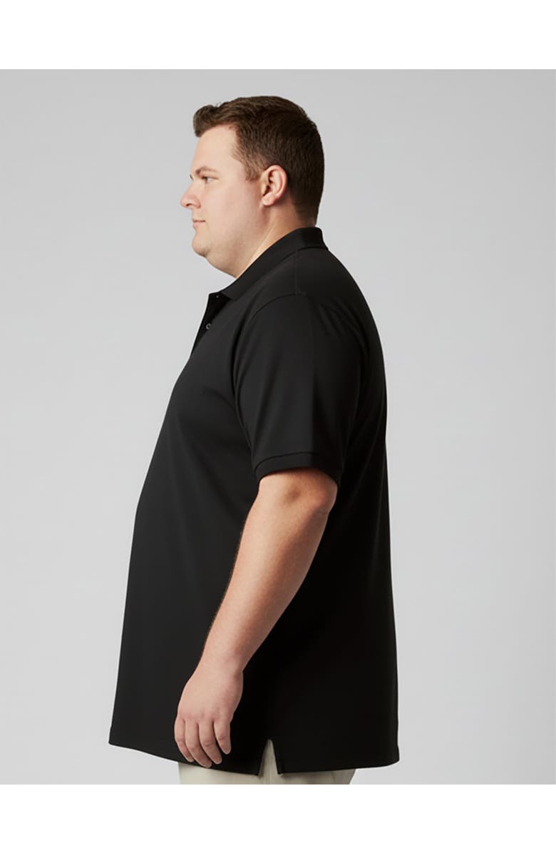 Regent Row Men's Big and Tall Casual Commuter Tech Polo, Alternate, color, Black
