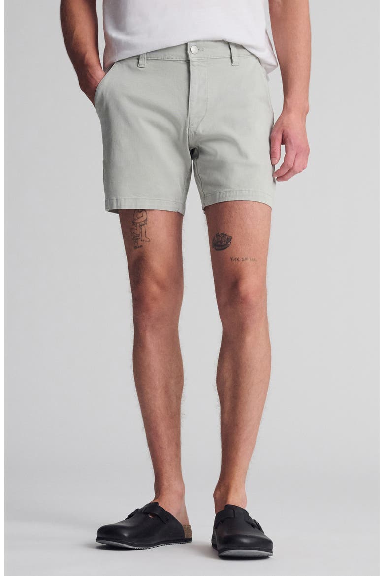 Nate Flat Front Stretch Twill Shorts, Main, color, PISTACHIO CASUAL TWI