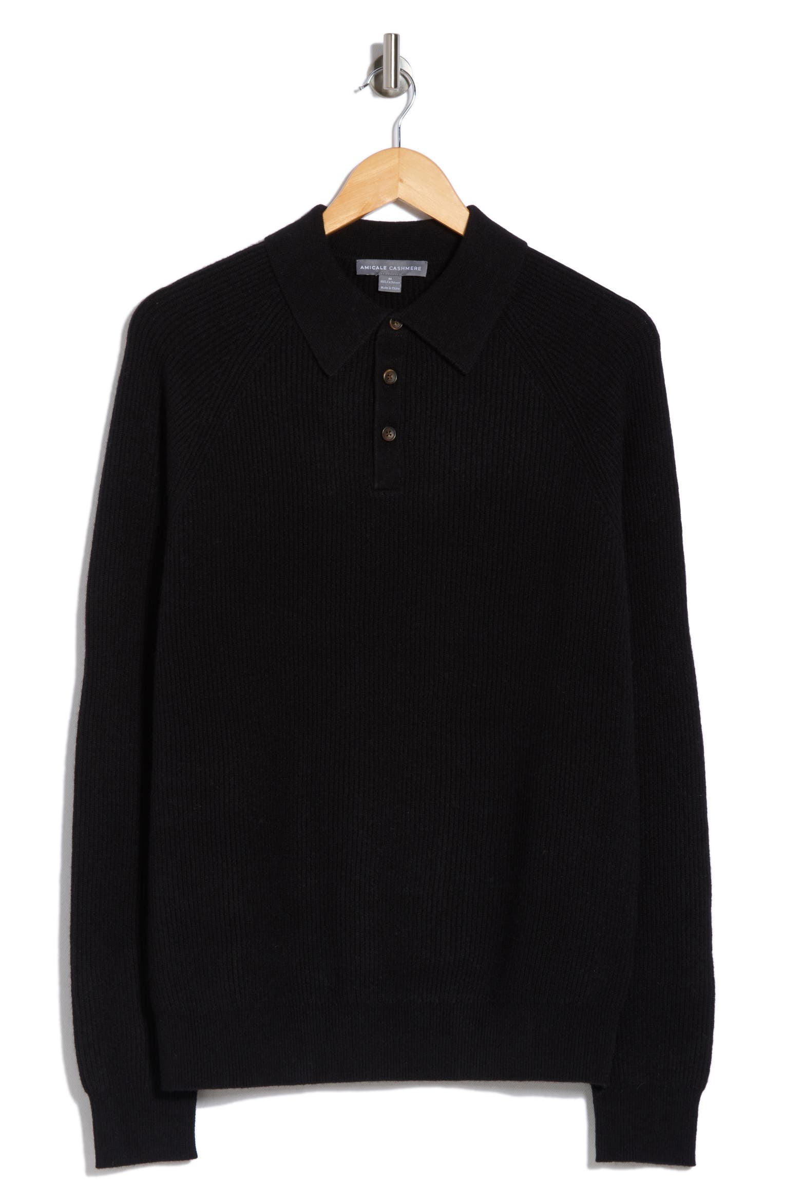 Rib Cashmere Polo Sweater (Men) | Nordstromrack