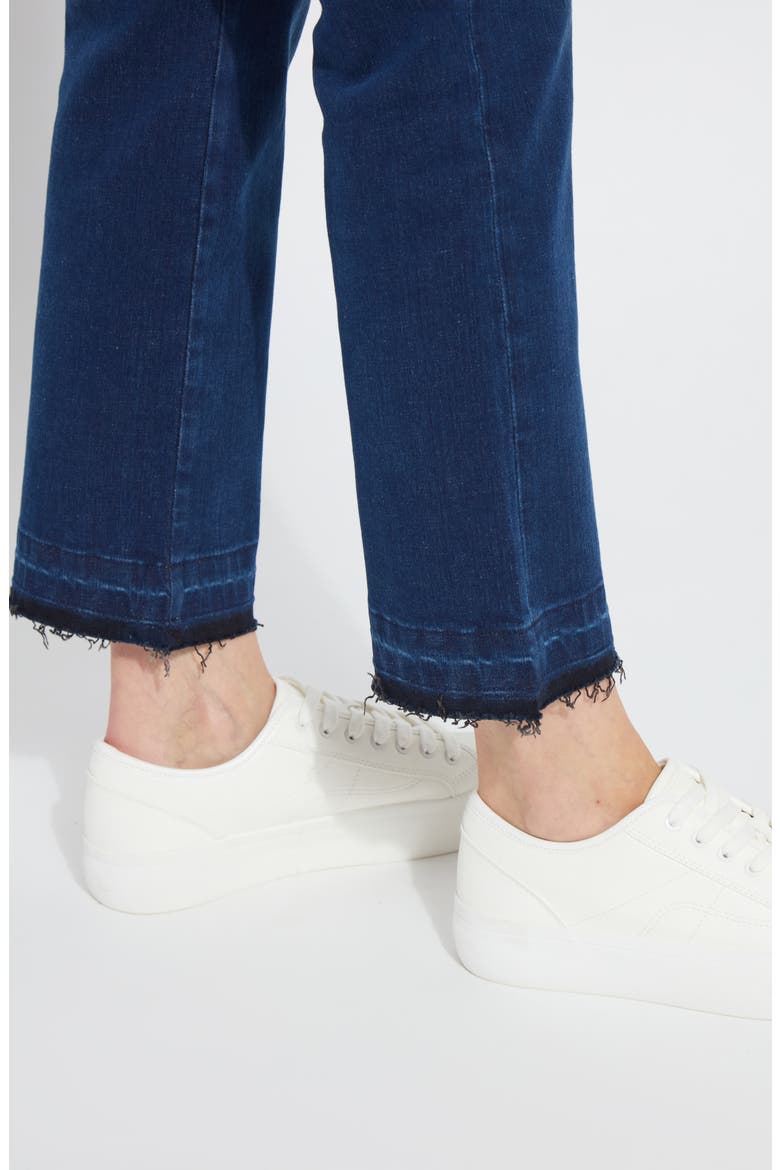 Ankle Baby Boot Premium Denim Jeans, Alternate, color, INDIGO BLACK