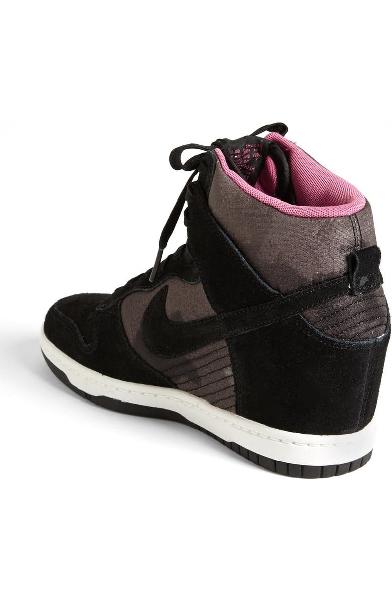 Nike 'Dunk Sky Hi' Wedge Sneaker, Alternate, color,