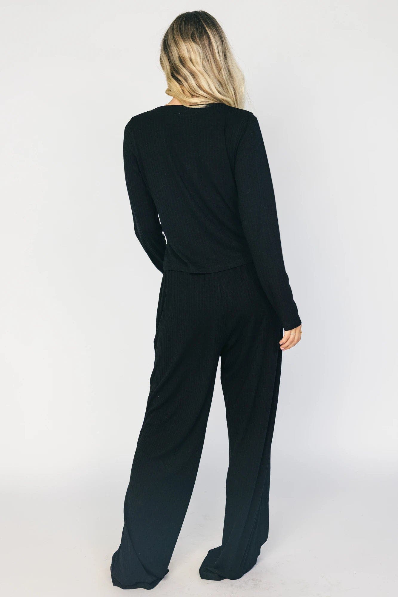 Baltic Børn Rubi Soft Ribbed Pajama Set (Women) | Nordstrom