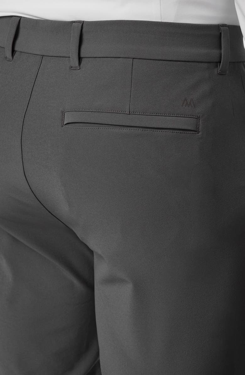 Mizzen+Main Helmsman Athletic Fit Performance Chinos, Alternate, color, Pewter