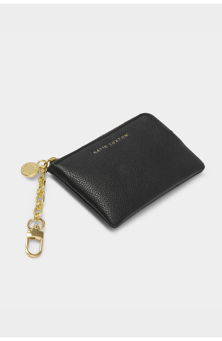 Katie Loxton Tilly Keychain Purse, Alternate, color, Black